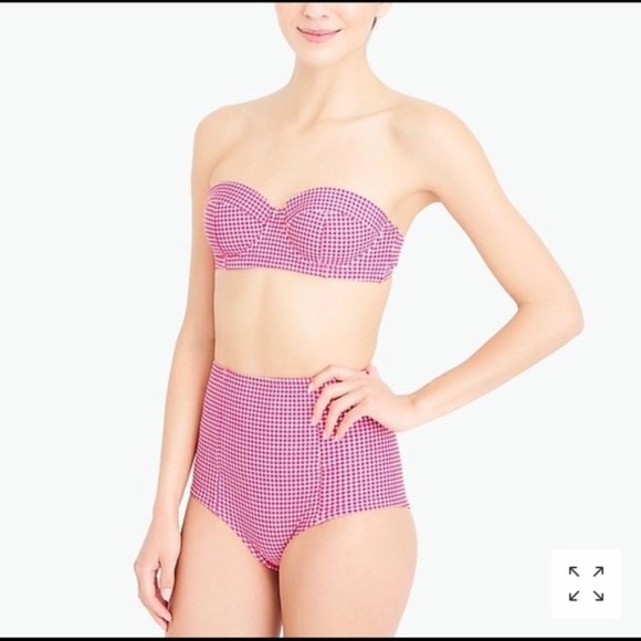 J. Crew Bustier bandeau bikini top - Picture 2 of 5